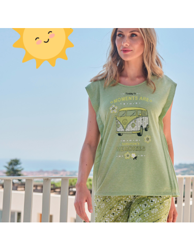 Pijama Mujer Prim-Ver 251230