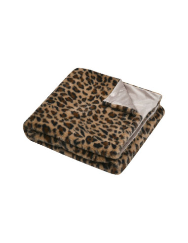 Plaid Modelo FAUVES LEOPARDO