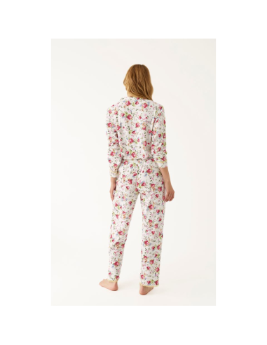 Pijama mujer verano largo floral