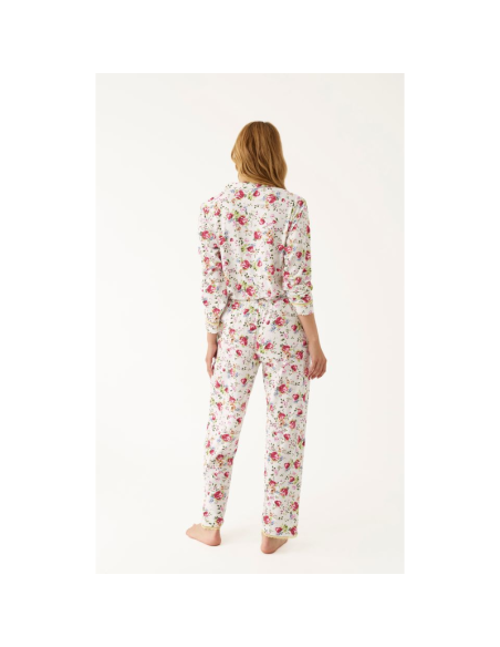 Pijama mujer verano largo floral
