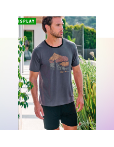 Pijama Hombre Verano Montaña