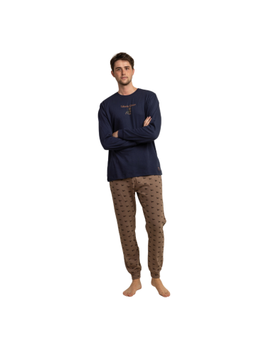 Pijama Hombre Invierno 64808 Perrito