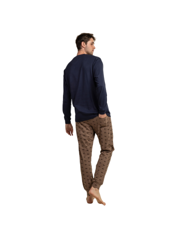 Pijama Hombre Invierno 64808 Perrito