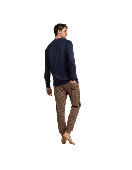 Pijama Hombre Invierno 64808 Perrito