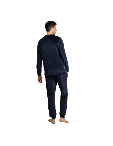 Pijama Hombre Invierno 64802 Rayas