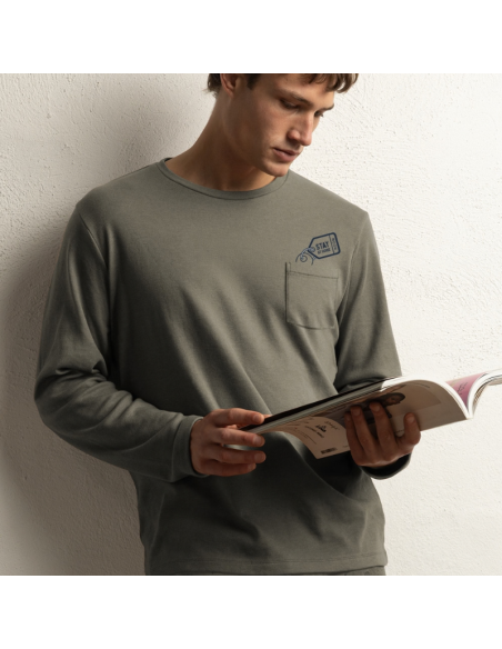 Pijama Hombre Invierno 64516 Llaves