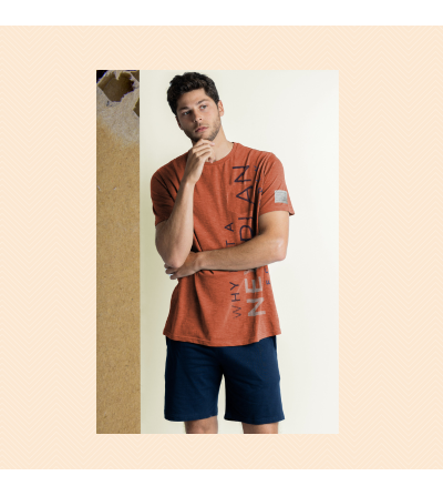 Pijama Hombre Verano Letras