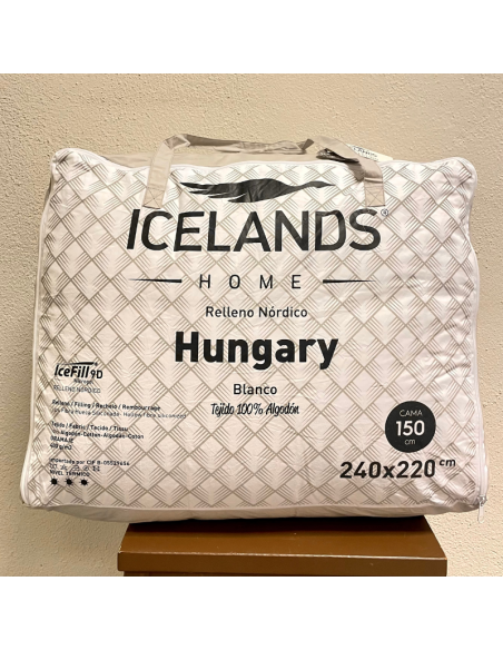 Relleno Nórdico Microgel de algodón de 400 gr/m2