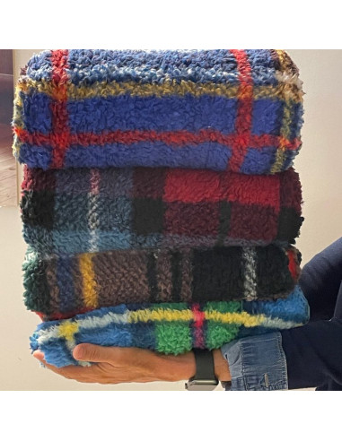 Plaid Polar de cuadros en colores